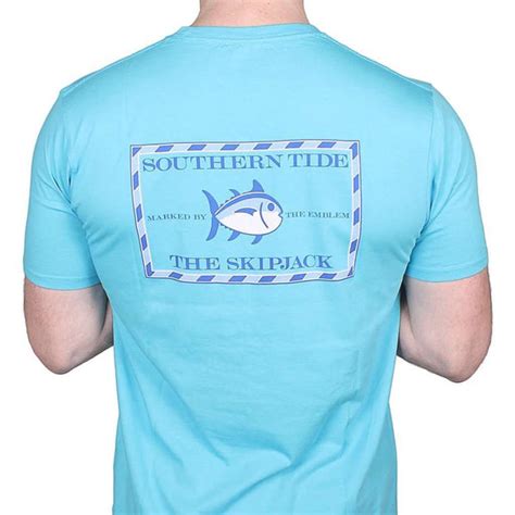 Southern Tide Original Skipjack Tee Shirt in Waterfall