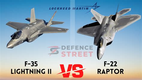 F-22 Raptor vs F-35 Lightning II Comparison, BVR, Dogfight, Everything ...