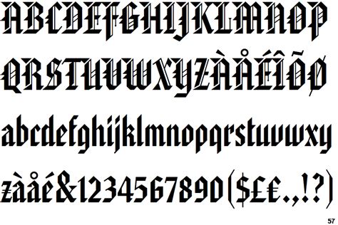 Pin by Adam Rosenthal on calligraphy stuff? | Gothic fonts, Lettering ...