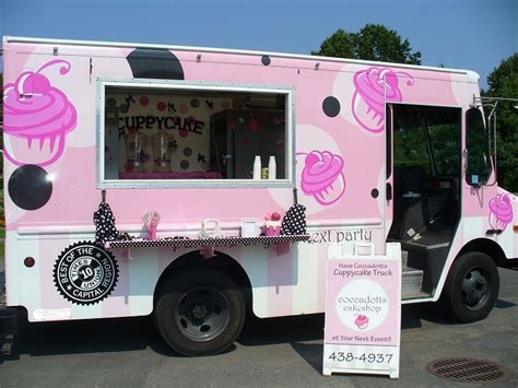 The Cupcake Truck. | Food truck, Mobile food trucks, Food trailer