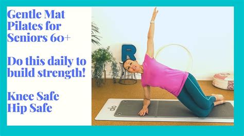 20 Minute Mat Pilates for Seniors 60+ | Gentle Workout to Increase Your ...