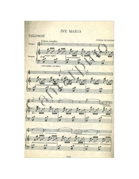 AVE MARIA – BACH – Santarpinosrl