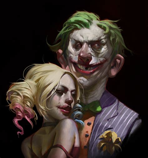 Interesting and Different Take on The Joker and Harley Quinn in Fan Art ...