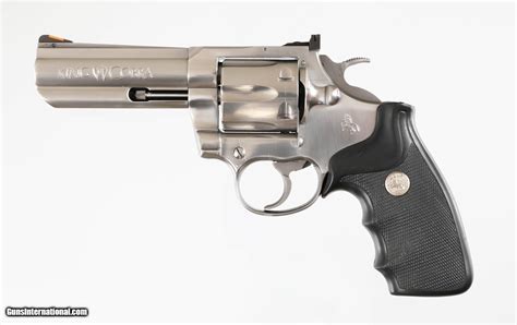 COLT ENHANCED KING COBRA 357 MAGNUM 4" BARREL REVOLVER for sale