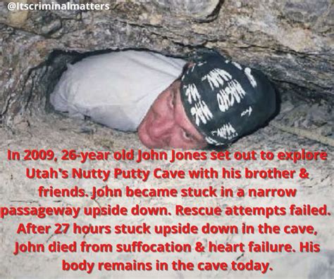 J. Jones Died Trapped In the Nutty Putty Cave | Medium