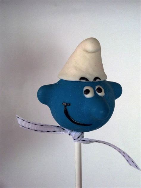 Awesome Smurf Cake Pops - Between The Pages Blog