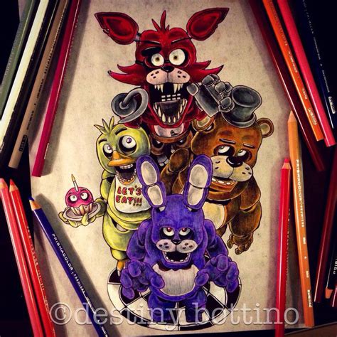 Cool all FNAF 1 animatronics fan art by devianart.com | Fnaf, Fan art ...