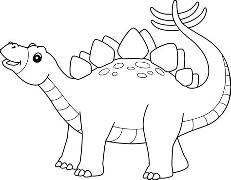 Stegosaurus Coloring Page