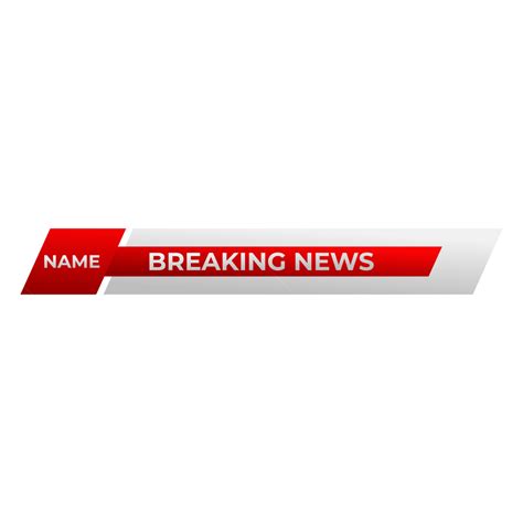 Breaking News Template PNG Picture