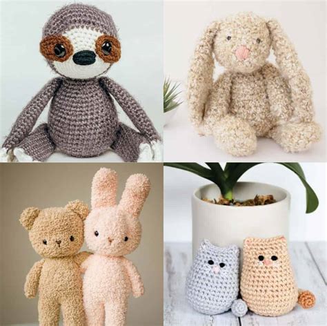 30 Easy Crochet Animal Patterns for Beginners