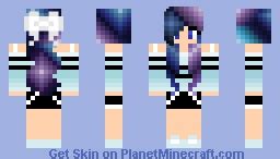 Galaxy girlⓁⓤ ⓝ ⓐ ☆☆∴☆ Minecraft Skin