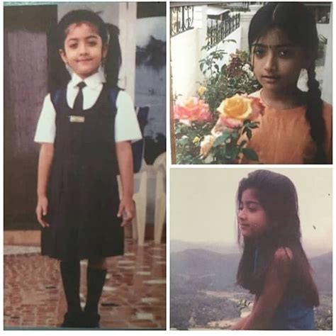 Rashmika Mandanna Childhood Photos Hd | Rashmika Mandanna