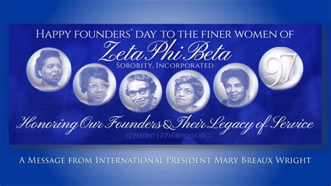 Happy Founders' Day, Zeta Phi Beta! | Happy Founders' Day! View the ...