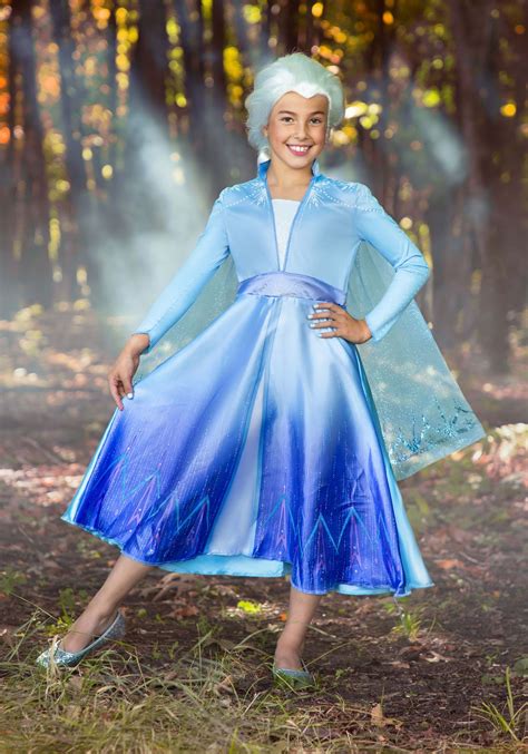 Disney Frozen 2 Elsa Deluxe Costume for Girls