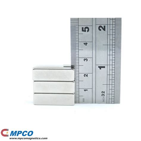 25mm x 8mm x 3mm Strong Neodymium Craft Fridge Magnets N52 - MPCO Magnets