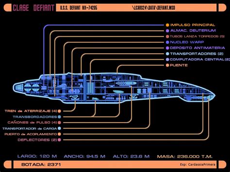 Star Trek Lcars - Schematics - Star Trek Blueprints - Ships Starships