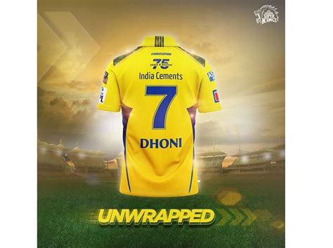 Dhoni's Chennai Super Kings unveils new-look jersey ahead of IPL 2022 ...