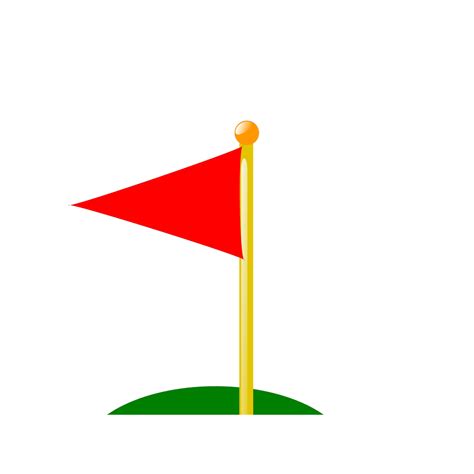 Golf Flag 19th Hole Red PNG, SVG Clip art for Web - Download Clip Art ...