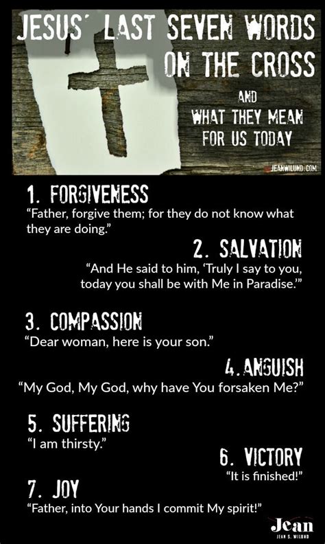 Jesus' Last Seven Words On the Cross & What They Mean For Us Today ...