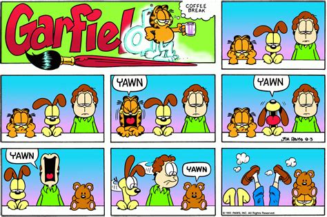 Garfield | Daily Comic Strip on September 3rd, 1995 | Garfield comics ...