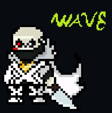 WavƐ on Game Jolt: "X-Tale x Deltarune Sans Sprite"