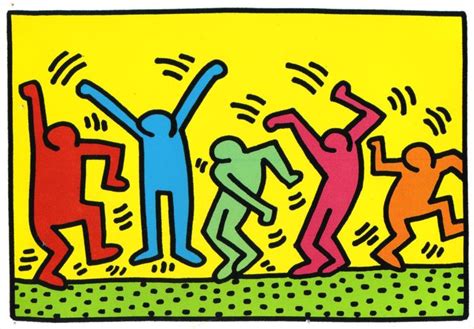 Untitled (Dance), 1987 - Keith Haring - WikiArt.org