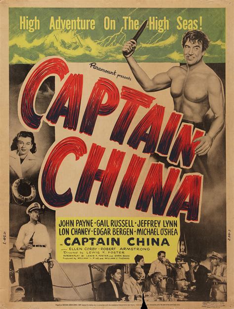 Captain China (#3 of 5): Extra Large Movie Poster Image - IMP Awards