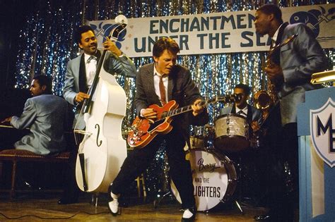 Michael J Fox on Back To The Future's Johnny B Goode scene