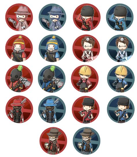 TF2 Badges by Lindajing on DeviantArt