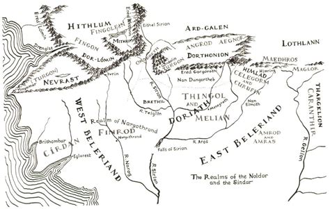 Guide to The Silmarillion: Of Beleriand and Its Realms (Ch. 14) — Tea ...