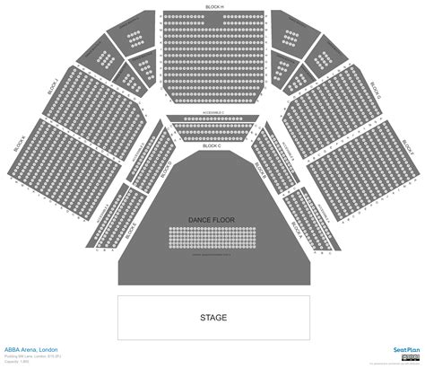 ABBA Arena London Seating Plan & Seat View Photos | SeatPlan