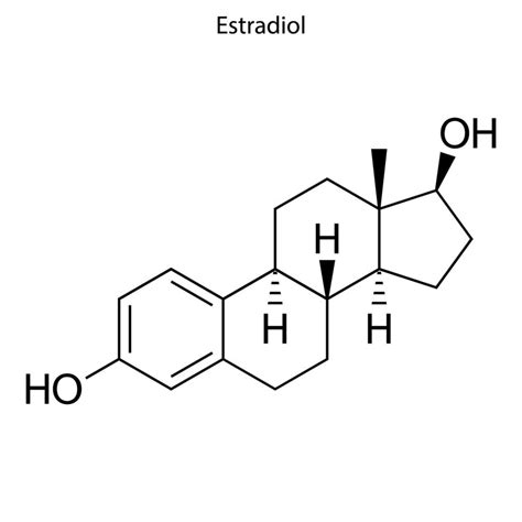 Skeletal formula molecule 8099986 Vector Art at Vecteezy