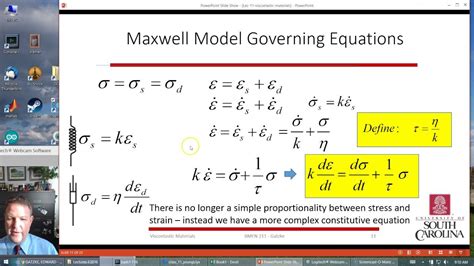 Viscoelastic Models - YouTube