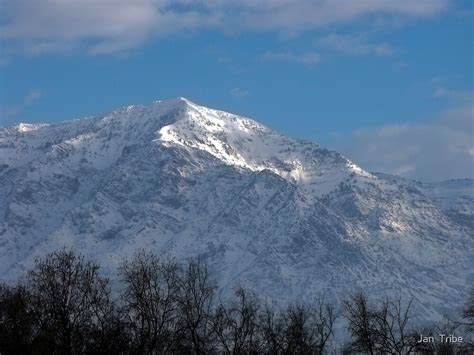 "A Winter's Morning ~ Ben Lomond Peak, Utah" by Jan Tribe | Redbubble