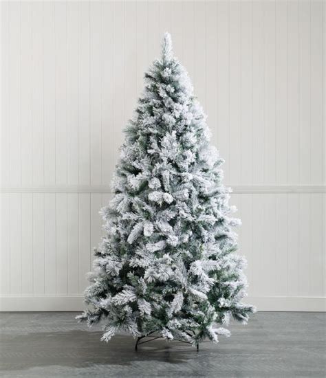 White 8 Foot Christmas Tree - 2021 Christmas Ornaments