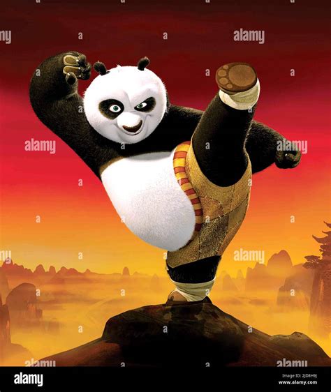 PO THE PANDA, KUNG FU PANDA, 2008 Stock Photo - Alamy