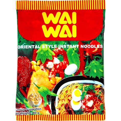 Calories in Wai Wai Oriental Instant Noodles calcount