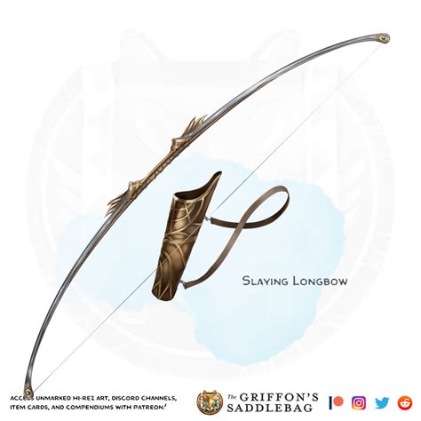 {The Griffon's Saddlebag} Slaying Longbow | Weapon (longbow ...