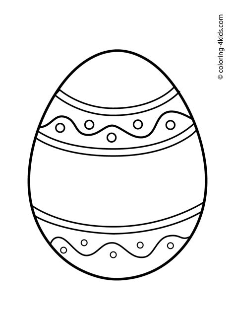 Easter Egg Coloring Page For Toddlers - subeloa11