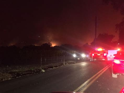 Wind-blown fires in Napa and Calistoga prompt major night evacuations ...