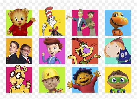 All Your Favorite Characters From Pbs Kids - Character Pbs Kids, HD Png ...