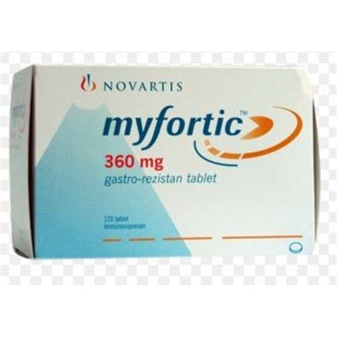 Myfortic S 360 Mg, Novartis, Api Form: Tab at Rs 560/strip in Madurai ...