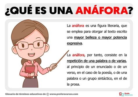 Qué es la Anáfora | Definición y Ejemplo de Anáfora