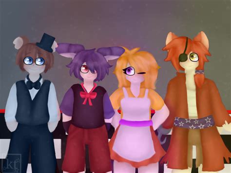 some fnaf human fanart i made! : r/fivenightsatfreddys