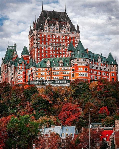 Fairmont Le Chateau Frontenac, Quebec City‎, Canada | Beautiful ...