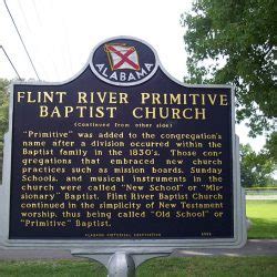 Flint River Primitive Baptist Church - City of Huntsville