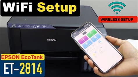 Epson EcoTank ET-2814 WiFi Setup, Connect To Wireless Network of Home ...