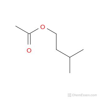 ISOAMYL ACETATE Structure - C7H14O2 - Over 100 million chemical ...