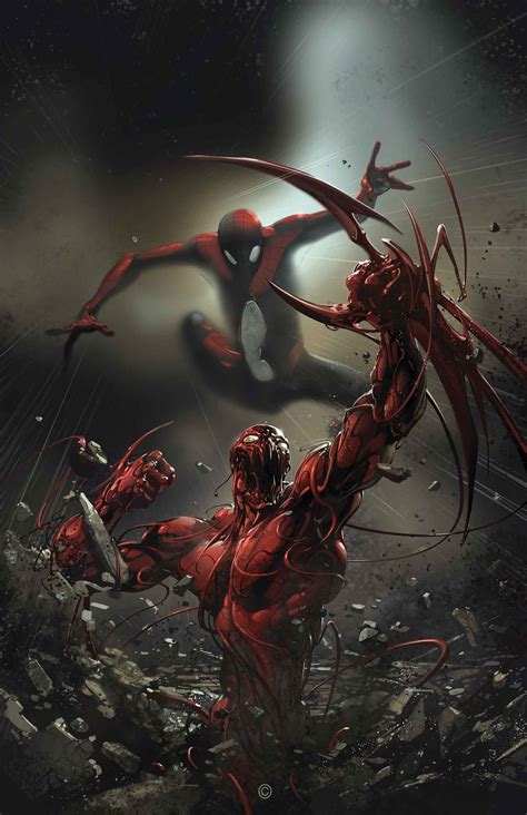 Marvel Carnage and Spider-Man digital art HD wallpaper | Wallpaper Flare