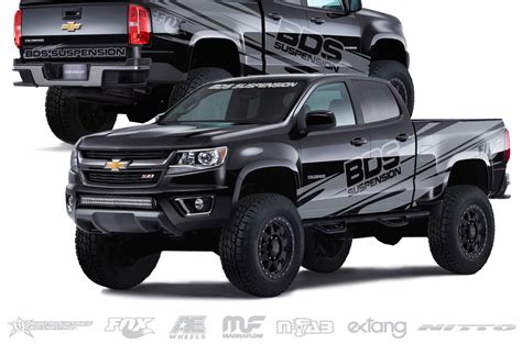 BDS Suspension 2015 Chevy Colorado SEMA Show Build